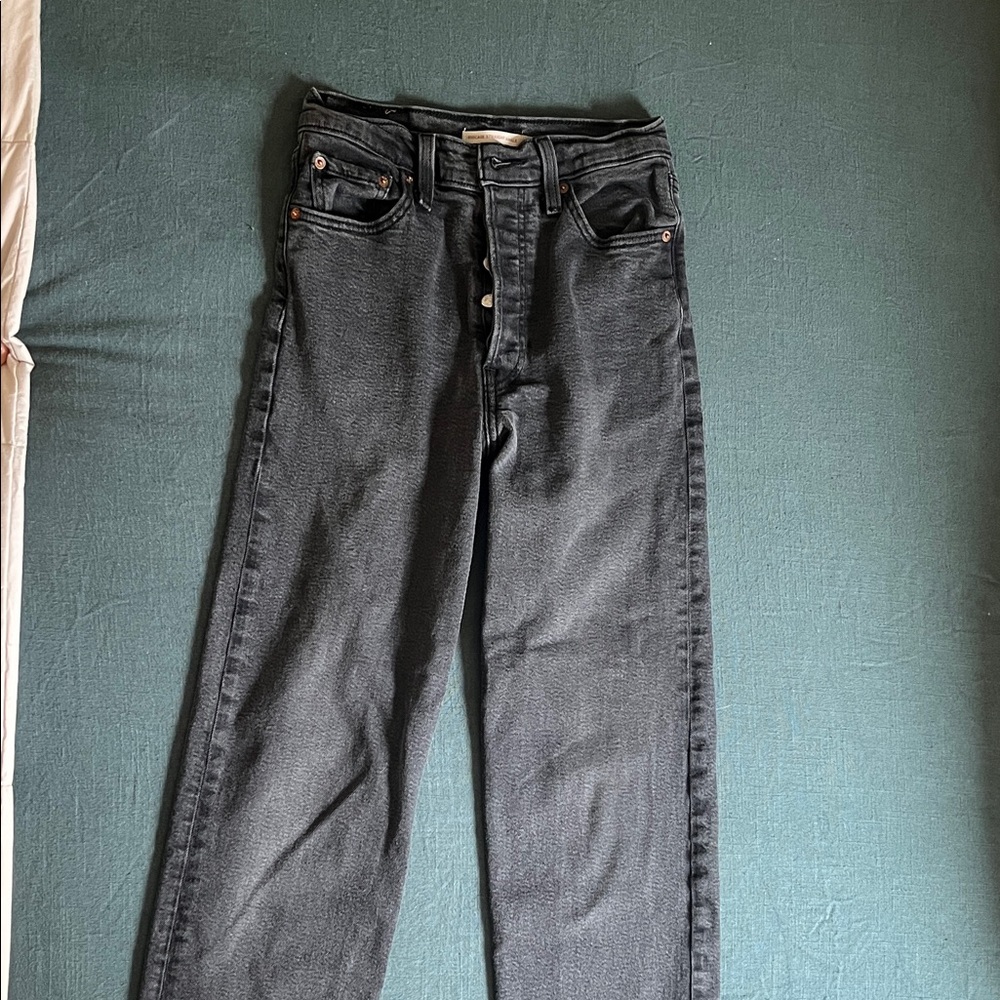Levi’s ribcage straight ankle